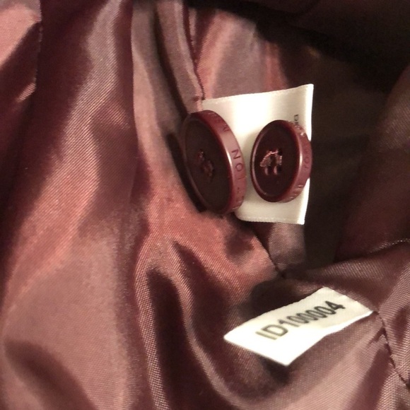 NEW YORK & COMPANY STRETCH PURPLE CRUSHED VELVET SUIT JACKET SIZE 0 - Picture 4 of 6